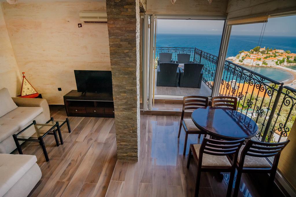 Apartment Dzaleta Sveti Stefan Bagian luar foto