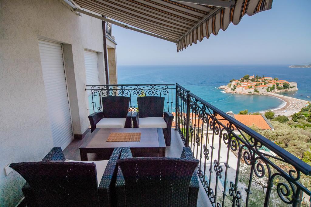 Apartment Dzaleta Sveti Stefan Bagian luar foto