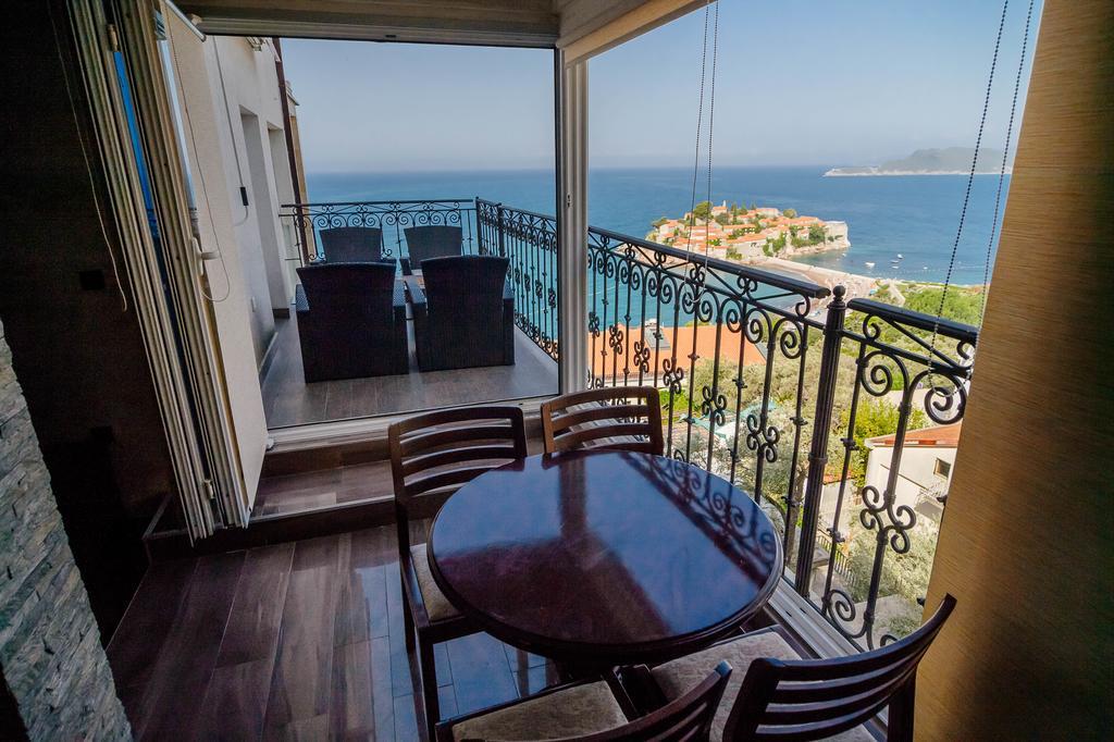Apartment Dzaleta Sveti Stefan Bagian luar foto