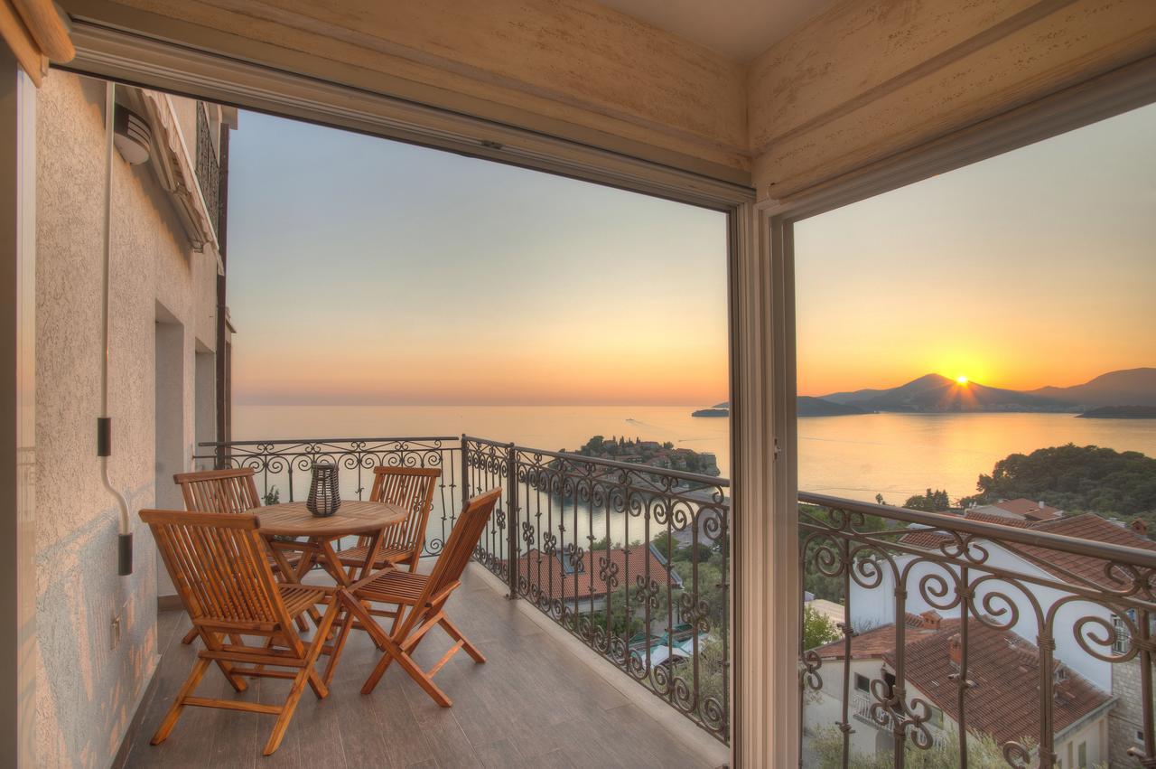 Apartment Dzaleta Sveti Stefan Bagian luar foto